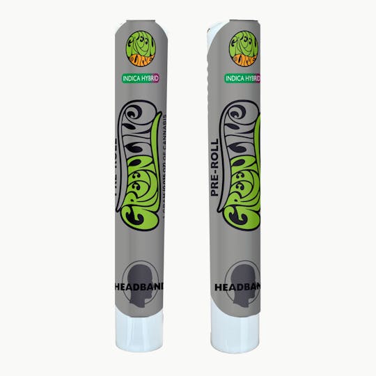 Greenline - Headband - Indoor Flower Pre-Roll - Hybrid - 1g - 1