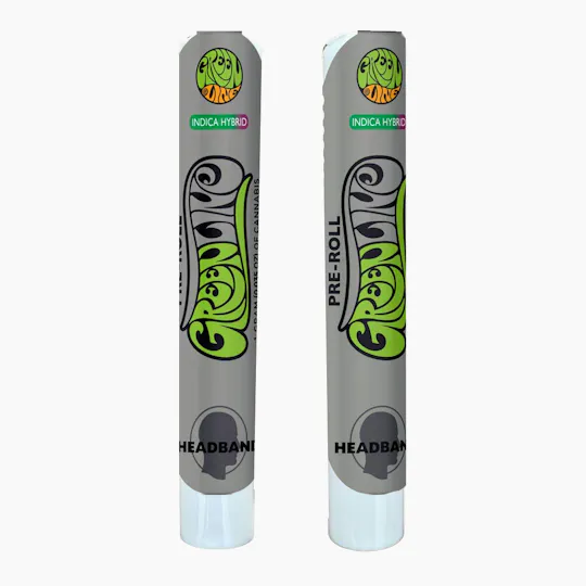 Greenline - Headband - Indoor Flower Pre-Roll - Hybrid - 1g - 1