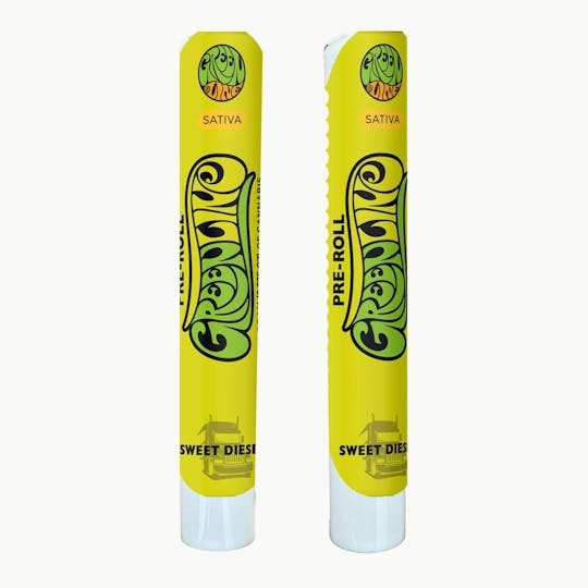 Greenline - Sweet Diesel - Indoor Flower Pre-Roll - Sativa - 1g - 1