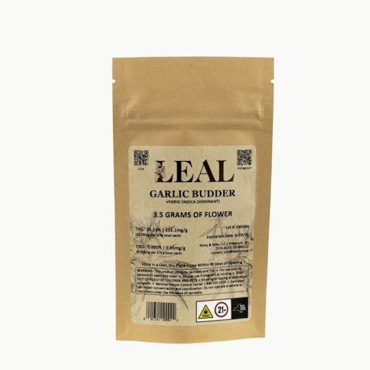 Leal - Garlic Budder | Flower | 3.5g - 1