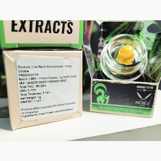 Noble Labs - Noble Labs - Skunk Worx Live Resin 1gr | Fritter Cookie - 1