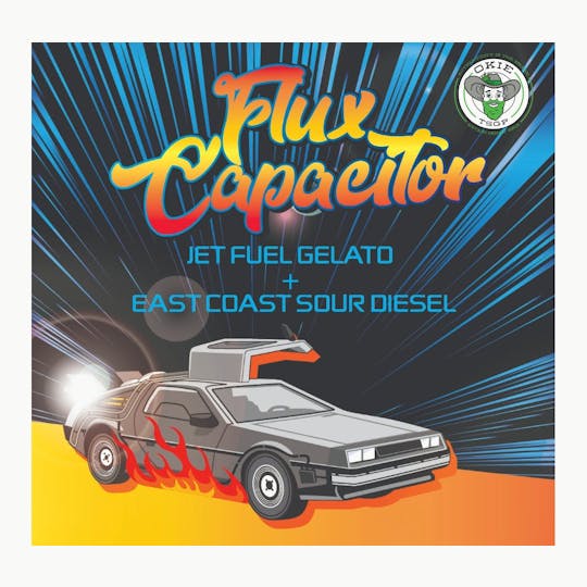 Okie TSGP - Flux Capacitor - 1g - Live Hash Rosin Jam - 1