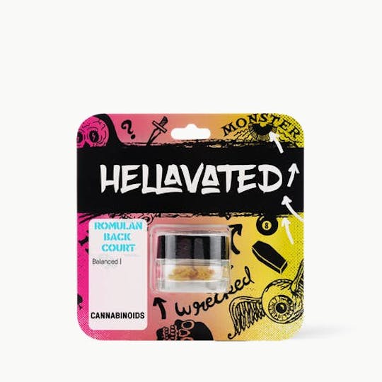 Hellavated - Romulan Back Court Dabz 1g - 1