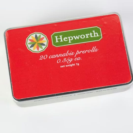 Hepworth - Cheetah Zkittlez Pre Roll Pack | .35g x 20pk - 1