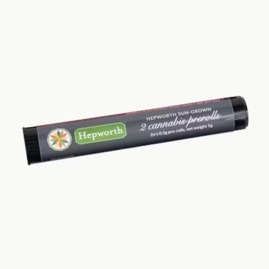 Hepworth - Red Velvet x Lemon Cherry Gelato Pre Roll Pack | .5g x 2pk - 1