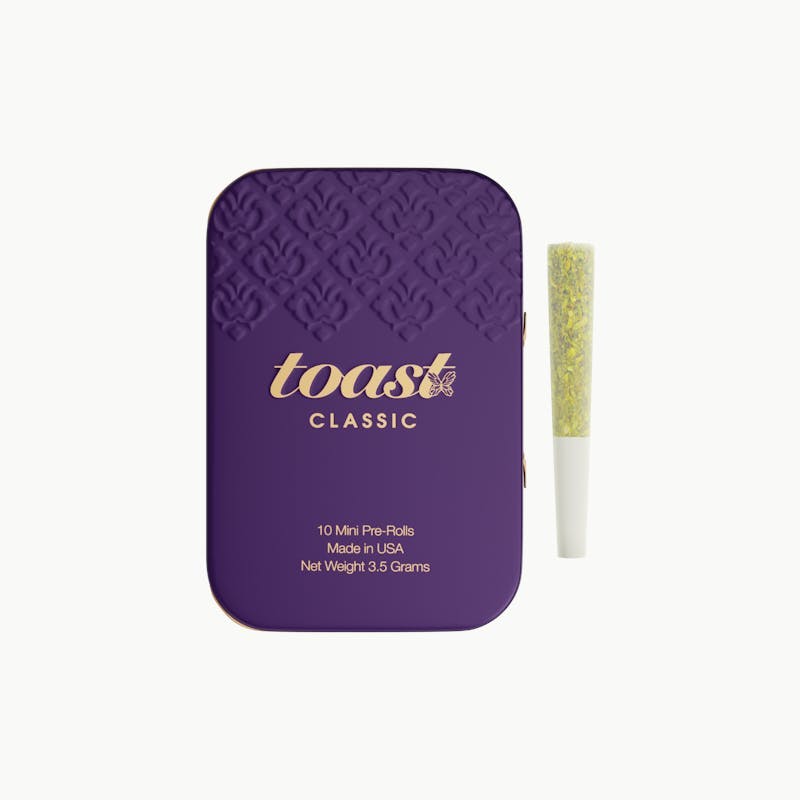 Toast - Toast | Pre-Rolls | Saffron Gelato (Indica) | .35g x 10ct | 3.5g - 1