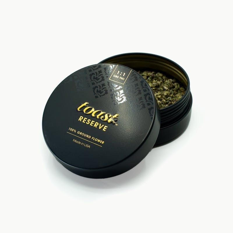 Toast - Toast | Black Reserve Ground Flower 7g 1:1 CDB:THC - 1