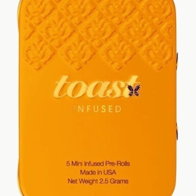 Toast - Toast | Infused Pre-Roll - 5/pk Classic Minis - Frosted Lemon Cake - 2.5g - 1
