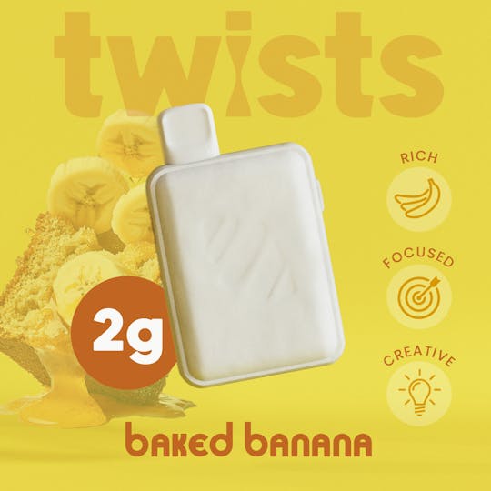 Craft Concentrates - Oil Twists Tugboat (2g) - Baked Banana Flavor - 1