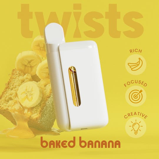 Craft Concentrates - Oil Twists Tanker (4g) - Baked Banana Flavor - 1