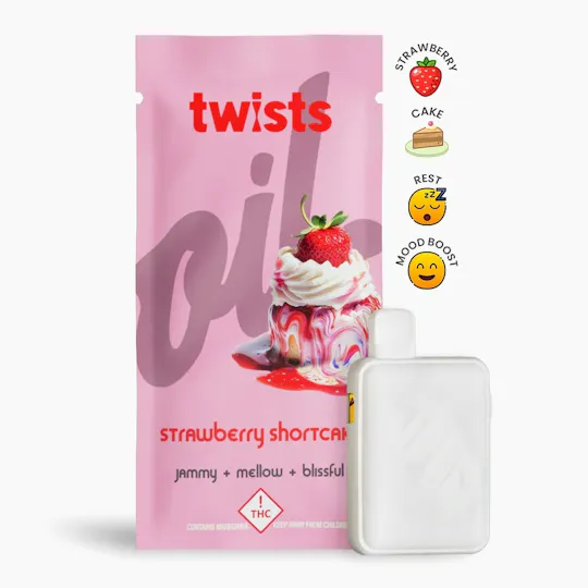 Craft Concentrates - Strawberry Shortcake Flavor - "Twists" AIO 'Tugboat' (1g) - by Oil® - 1