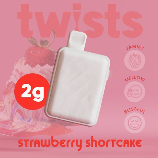 Craft Concentrates - Oil Twists Tugboat (2g) - Strawberry Shortcake Flavor - 1