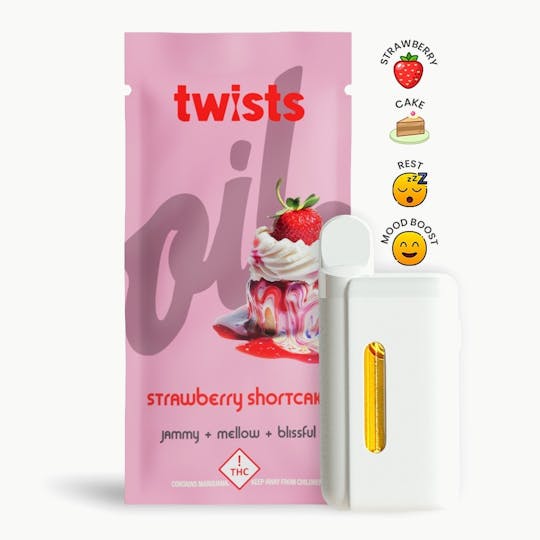 Craft Concentrates - Strawberry Shortcake Flavor - "Twists" AIO 'Tanker' (4g) - by Oil® - 1