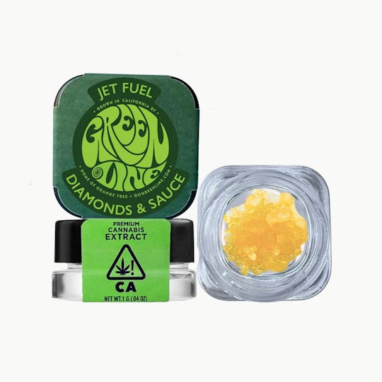 Greenline - Jet Fuel - Diamonds & Sauce - Extract - Hybrid - 1g - 1
