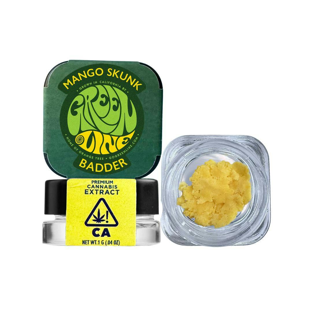Greenline - Mango Skunk - Badder - Extract - Hybrid - 1g - 1