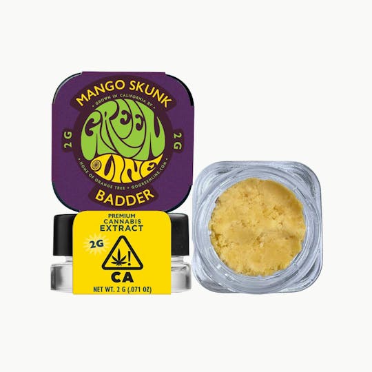 Greenline - Mango Skunk - Badder - Extract - Hybrid - 2g - 1