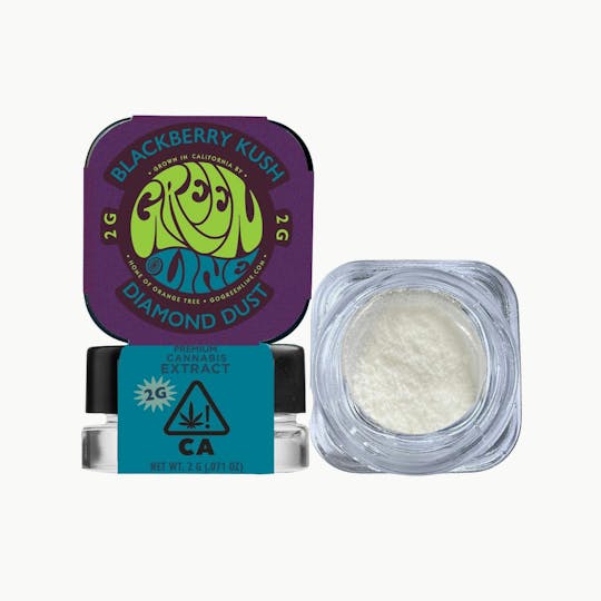 Greenline - Blackberry Kush - Diamond Dust - Extract - Indica Hybrid - 2g - 1