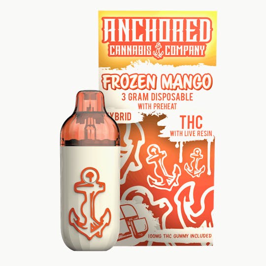 Anchored - Anchored | Frozen Mango Disposable | 3g - 1