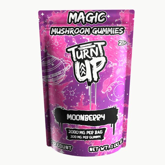 Turnt Up - Turnt Up | Moonberry | Magic Mushroom Gummies 10ct - 1