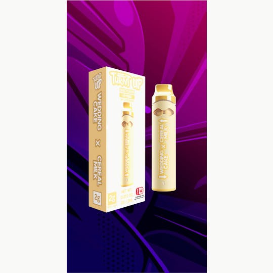 Turnt Up - Turnt Up | Wedding Cake x Cereal Milk | Disposable 2G - 1