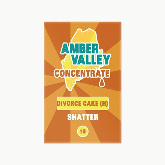 Amber Valley - Amber Valley Shatter 1g - Divorce Cake (H) - 1