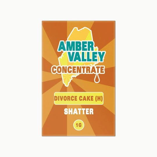 Amber Valley - Amber Valley Shatter 1g - Divorce Cake (H) - 1