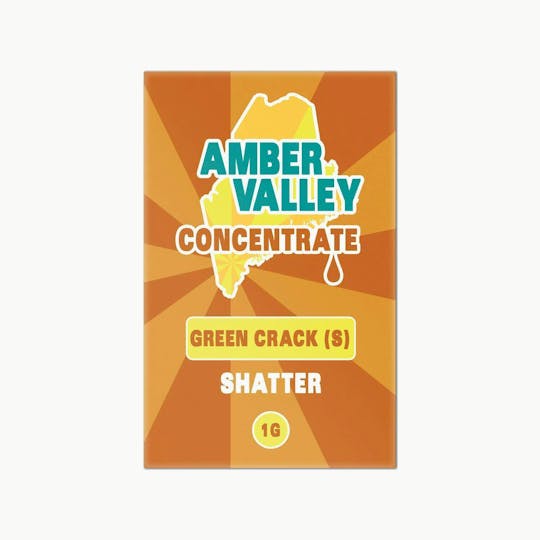 Amber Valley - Amber Valley Shatter 1g - Green Crack (S) - 1