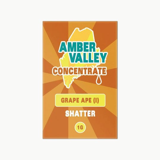 Amber Valley - Amber Valley Shatter 1g - Grape Ape (I) - 1