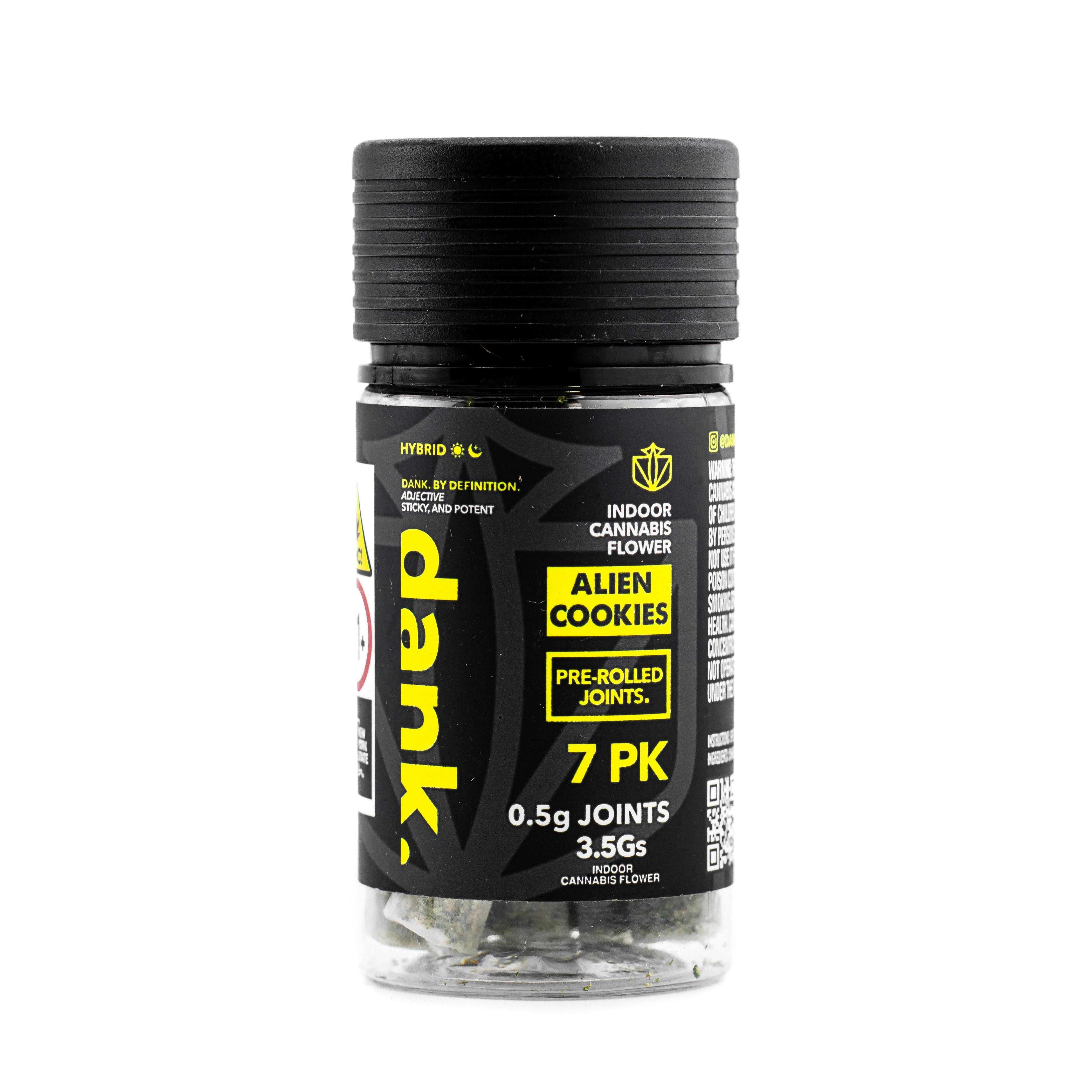 Dank By Definition - ALIEN COOKIES (7 PACK PRE-ROLL) - 1