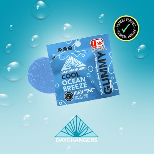 Day Changers - Day Changer | Ocean Breeze Single Gummy | 250mg - 1