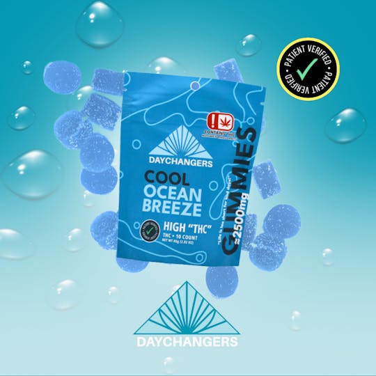Day Changers - Day Changer | Cool Ocean Breeze Gummies (10ct.) | 2500mg - 1