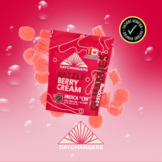 Day Changers - Day Changer | Razzle Berry Cream Gummies (10ct.) | 2500mg - 1