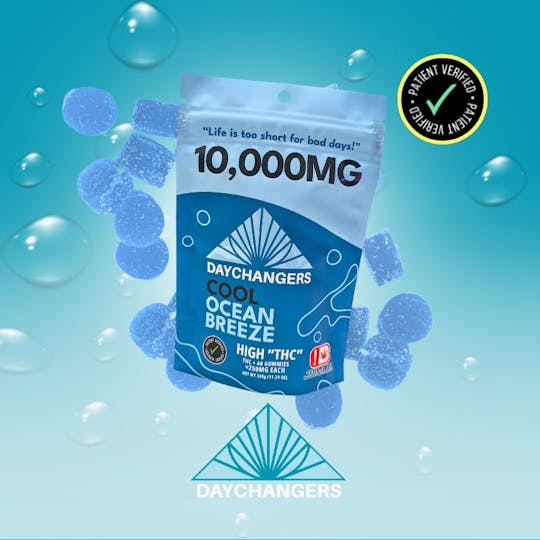 Day Changers - Day Changer | Cool Ocean Breeze Gummies (10ct.) | 10,000mg - 1