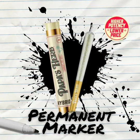 Papa's Herb - Permanent Marker | Joint | 1g - 1