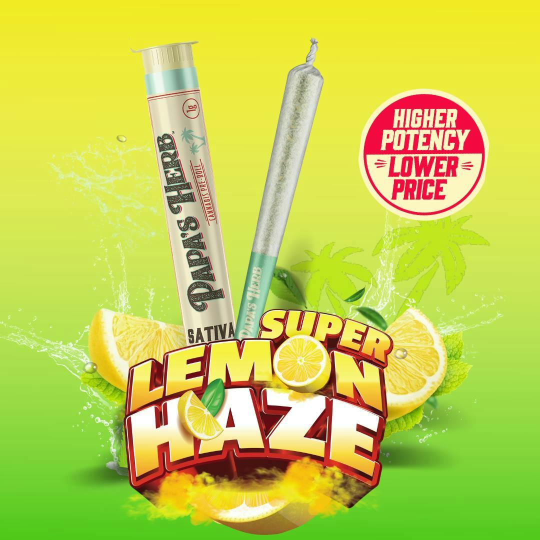 Papa's Herb - Super Lemon Haze | Joint | 1g - 1
