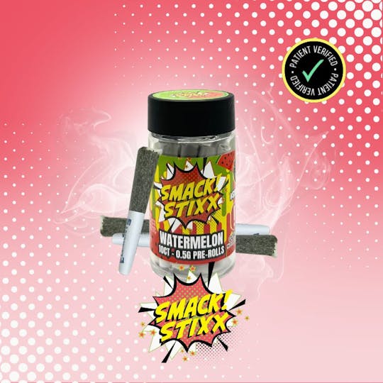 Smack - Smack! | Watermelon Pre Roll Pack (10ct) | 5g - 1