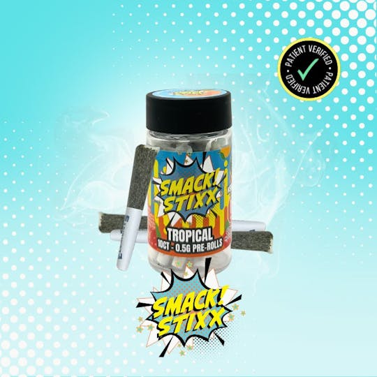 Smack - Smack! | Tropical Pre Roll Pack (10ct) | 5g - 1