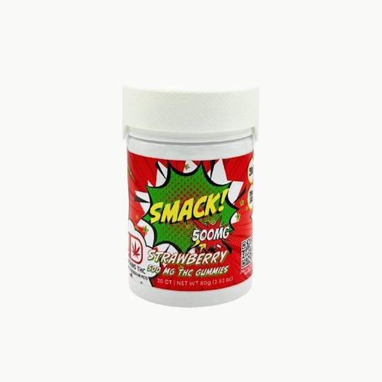 Smack - Smack! | Strawberry Gummies (20ct.) | 500g - 1