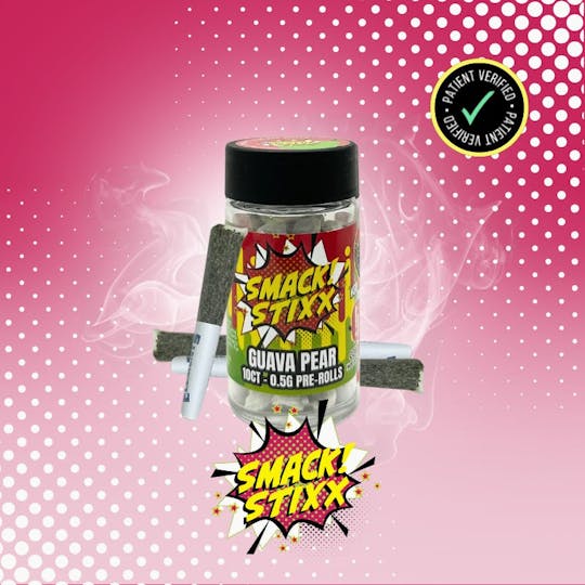 Smack - Smack! | Guava Pear Pre Roll Pack (10ct) | 5g - 1