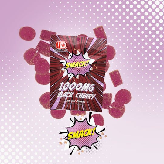Smack - Smack! | Black Cherry Gummies (10ct.) | 1000mg - 1