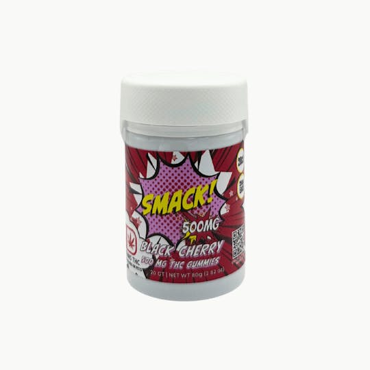 Smack - Smack! | Black Cherry Gummies (20ct.) | 500g - 1