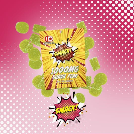 Smack - Smack! | Guava Pear Gummies (10ct.) | 1000mg - 1