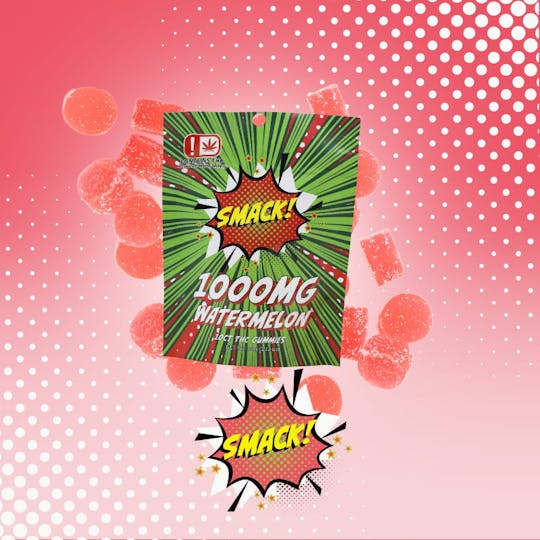 Smack - Smack! | Watermelon Gummies (10ct.) | 1000mg - 1
