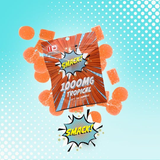 Smack - Smack! | Tropical Gummies (10ct.) | 1000mg - 1