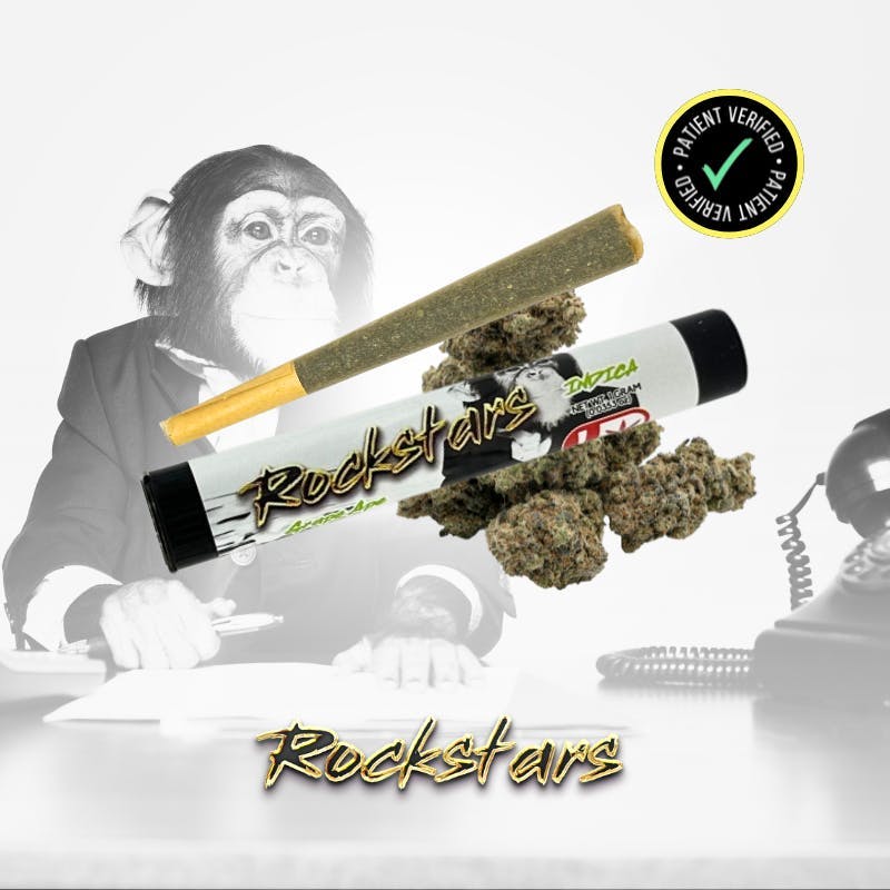 Rockstars - Rockstars | 1g Pre Roll | Grape Ape - 1