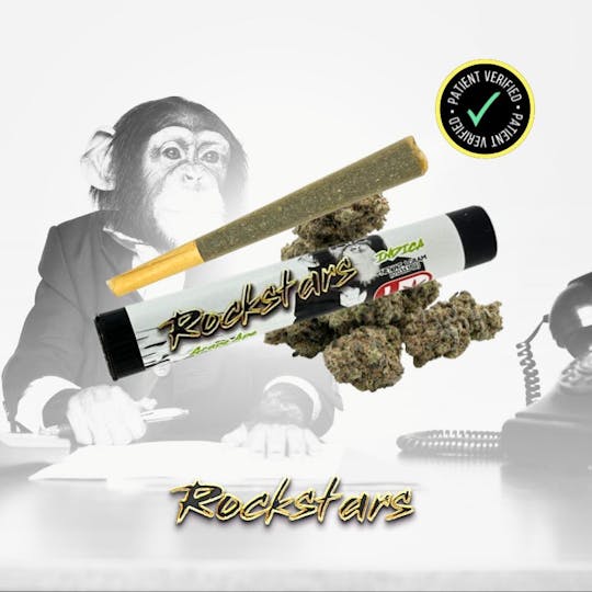 Rockstars - Rockstars | 1g Pre Roll | Grape Ape - 1