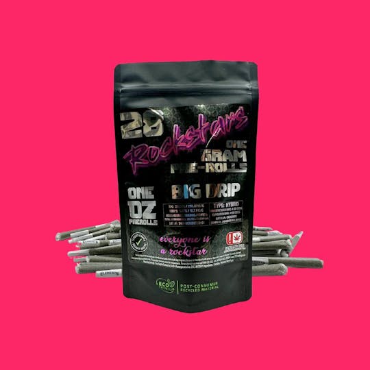 Rockstars - Rockstars | 28g Pre Roll Pack | Big Drip - 1