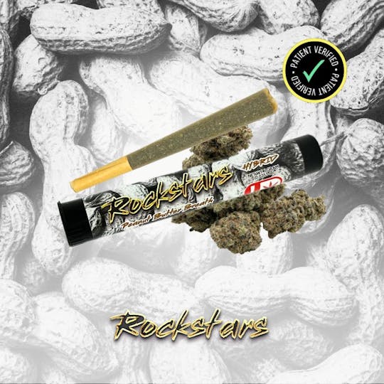 Rockstars - Rockstars | 1g Pre Roll | Peanut Butter Breath - 1