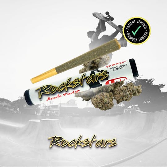 Rockstars - Rockstars | 1g Pre Roll | Apple Tartz - 1