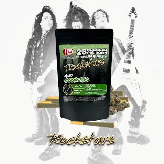 Rockstars - Rockstars | 28g Pre Roll Pack | GMO Cookies - 1